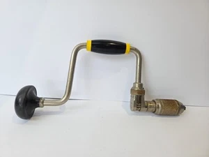 Vintage Stanley No 78 - 10 IN MK 3 Ratchet Brace Hand Drill Carpenters Tool - Picture 1 of 10