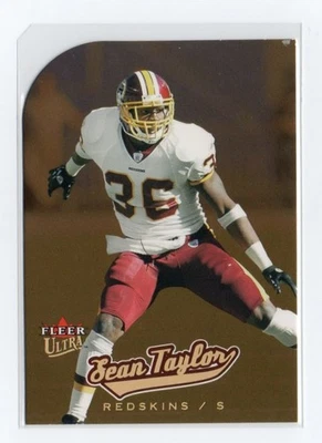 Sean Taylor 2005 Fleer Ultra Gold Medallion #54 - Condition Issue (small chip) - Image 1 of 2