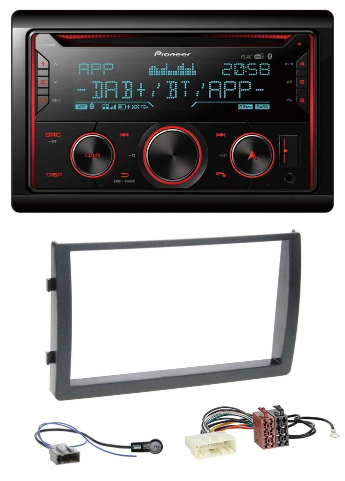 Pioneer 2DIN DAB MP3 Bluetooth USB CD Autoradio für Nissan Altima L31 2005-2006 - Bild 1 von 4