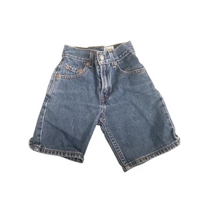 Vintage Y2K Levi's 550 Relaxed Fit Denim Shorts Size 5 Red Tag kids 2000’s - Picture 1 of 7