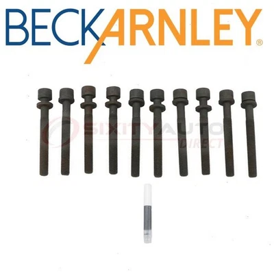 Beck Arnley Engine Cylinder Head Bolt Set for 1975-1979 Audi Fox - Block  mk Foto 1 de 4