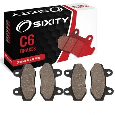 Front Ceramic Brake Pads 2006-2011 Hyosung GV650 Set Full Kit  Complete ox - Image 1 of 4