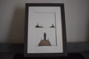 Sharon Nowlan “Quiet Moments Together” Stone Art by DEMDACO Framed - Picture 1 of 3
