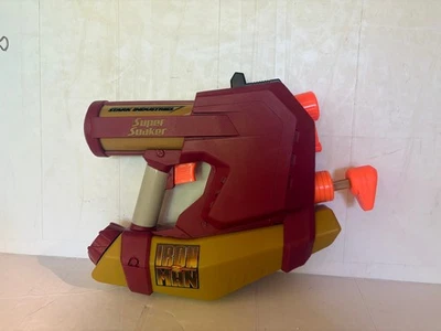 Pistola de chorro de agua Super Soaker Marvel Iron Man 2 Stark Industries 2009 (probada) Foto 1 de 4