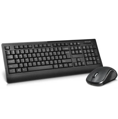 Wireless Keyboard and Mouse Delux Wireless Keyboard Mouse Set Delux  - Image 1 of 4