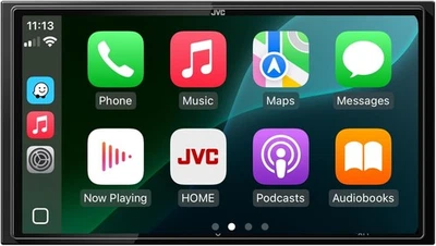 JVC KW-M795BW 7 Pulgadas HD Pantalla Táctil Coche Estéreo, Inalámbrico Apple CarPlay Android A Foto 1 de 4