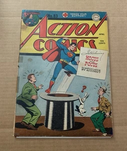 ✨ Action Comics #83 DC 1945 Superman Golden Age DC Pedigree Collection ✨ - Picture 1 of 5