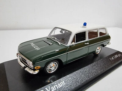 Minichamps 400011390 Audi 60 Variant - 'Polizei Ingolstadt' 1970   1/43 #NEW - Image 1 of 4