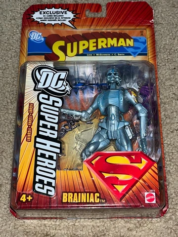 DC Universe Classics Brainiac complete MOC DC Superheroes S3 Select Sculpt Cover