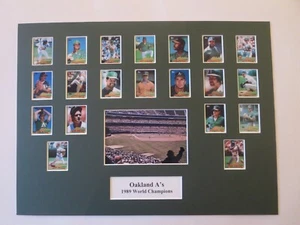 Oakland A's - 1989 World Series Champs - The Earthquake World Series - Picture 1 of 1