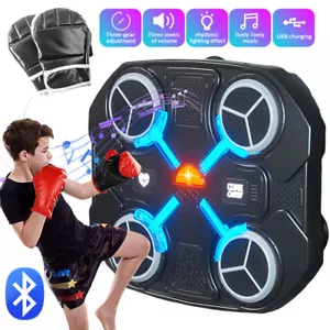 Music Boxing Machine Bluetooth Boxing Training Target Wall Punching Pad for Kids - Picture 1 of 17
