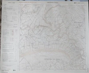 Original OS Map; 1:10,000; Sheet SD 64 SE; 1971; Longridge Fell, Lancashire - Picture 1 of 1
