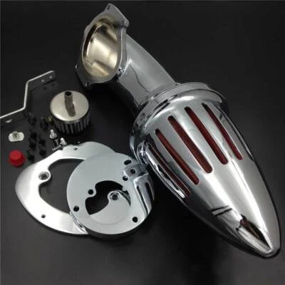 Motorcycle Air Cleaner intake kit filter for 86-12 Honda VTX1300 VTX 1300 CHROME - Image 1 of 4