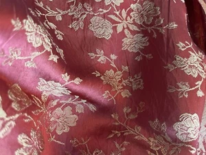 🌷 RARE 3 BELLA NOTTE Colette Coral CURTAIN PANELS Stunning Condition Must See - Bild 1 von 14