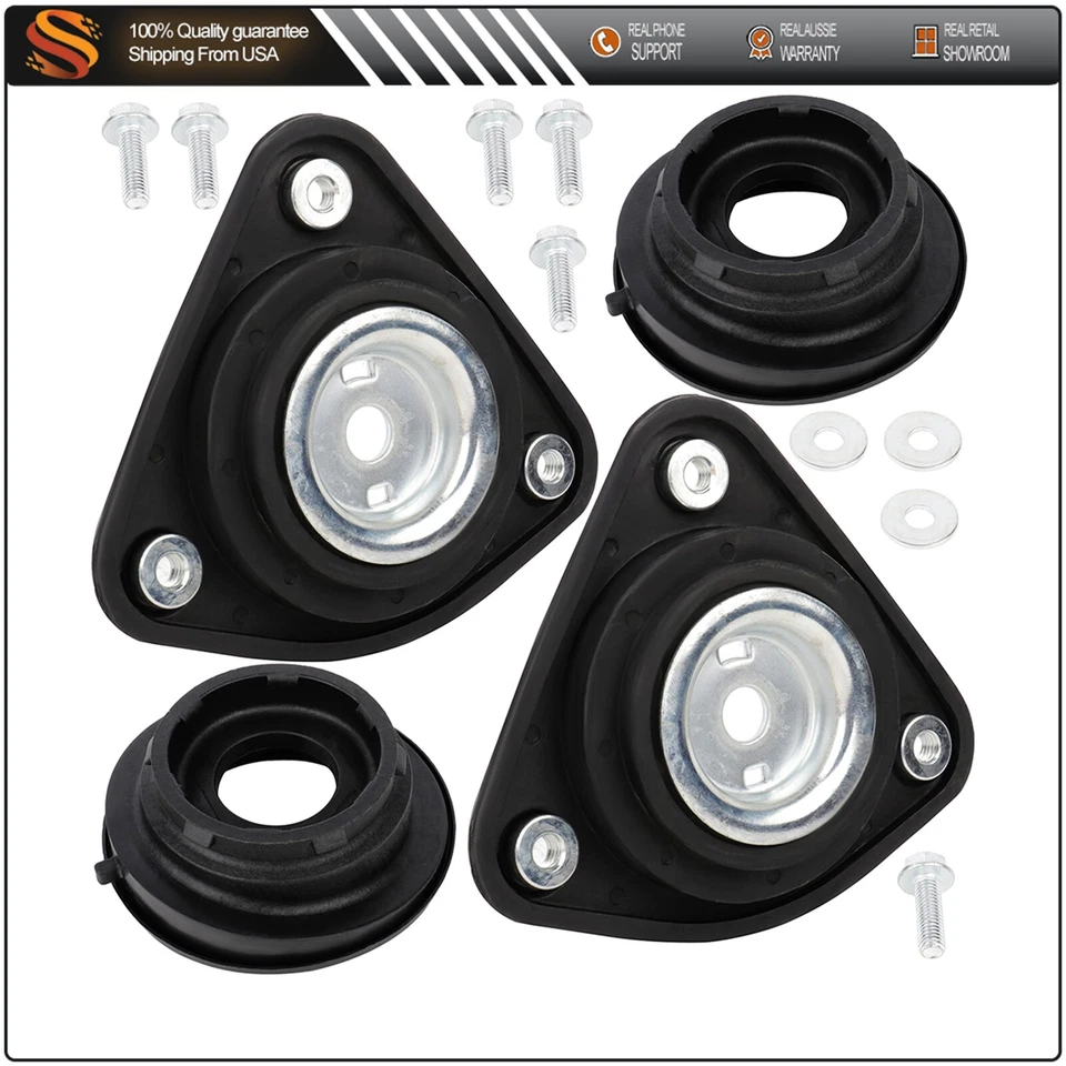 For 2008-2013 Volvo C70 C30 S40 V50 Front Driver and Passenger Side Strut Mounts - Image 1 of 4