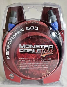 Monster P500-S-25SP Performer 500 Prolink Speaker Cable Speak-On Connectors 25' - Picture 1 of 3