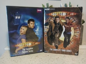 Doctor Who: David Tennant S02 & S03 DVD Sets - Picture 1 of 2