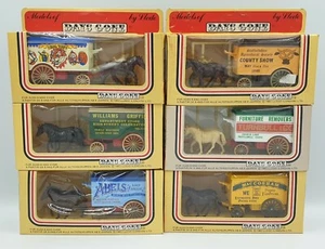 VEHÍCULOS: 6 MODELOS DE CAMIONES DE REPARTO TIRADOS POR CABALLOS FABRICADOS POR LLEDO - Imagen 1 de 10