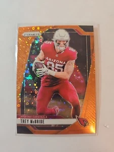 2024-25 Panini Prizm #4 Trey McBride Orange Disco Prizm Arizona Cardinals - Picture 1 of 2