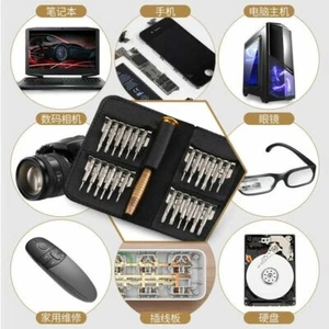 25 in 1 Mobile Phone Repair Tool Kit Screwdriver Set iPhone iPod iPad Samsung LG - Picture 1 of 8