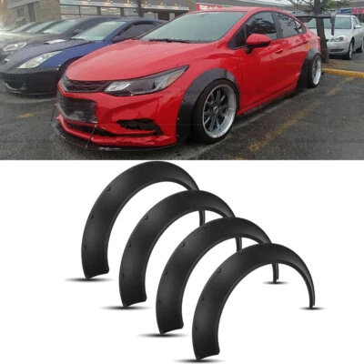 4X 31" For Chevrolet Cruze Universal Fender Flares Wheel Arches Wide Body Kit  - Image 1 of 4