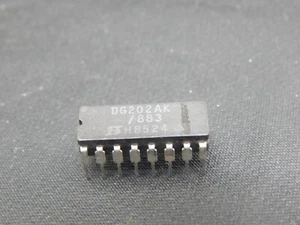 VISHAY SILICONIX DG202AK/883 DIP IC - USA VERKÄUFER SCHNELLER VERSAND - Bild 1 von 2