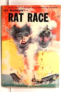 RAT RACE by JAY FRANKLIN ~ Galaxy Science Fiction Novel #10 G Con'd Ships Free - Picture 1 of 4
