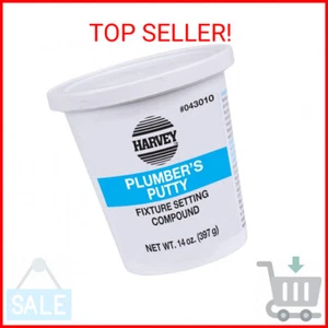 Harvey's WM Harvey 043010 Stainless Plumbers Putty, 14 oz - Picture 1 of 2