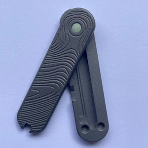 1 Pair 58mm Titanium TC4 Scales for Victorinox Swiss Army Knife Modify 58mm - Picture 1 of 2