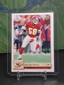 1992 Upper Deck - Derrick Thomas #144 Kansas City Chiefs - Picture 1 of 2
