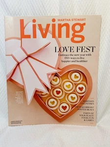 Martha Stewart Living Magazin Januar Februar 2020 Liebesfest Valentinstag - Bild 1 von 4