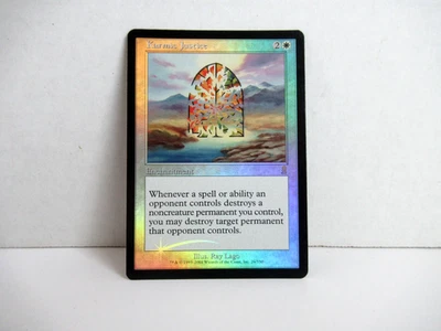 FOIL Karmic Justice | MtG Magic Odyssey | Near Mint  26/350 NM - Image 1 of 3