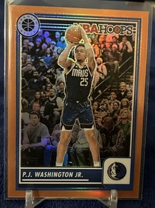 Aros NBA Panini 2023-24 Stock Premium P.J. Washington Jr. /299 Orange Prizm - Imagen 1 de 2