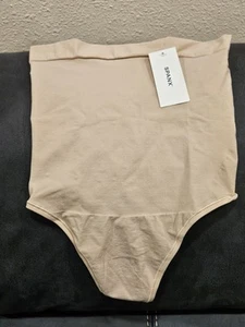 New SPANX Sculpt LARGE Seamless Power High-Waisted Thong 10478R Nude NWT - Picture 1 of 4
