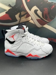 Size 10 - Air Jordan 7 Retro White Infrared - Picture 1 of 8