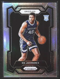 2023-24 Panini Prizm GG Jackson II Prizms Silver #179 Memphis Grizzlies - Foto 1 di 2