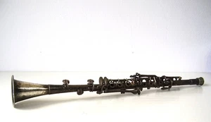 Antike Cavalier Elkhart. USA Klarinette Versilbert - Picture 1 of 10