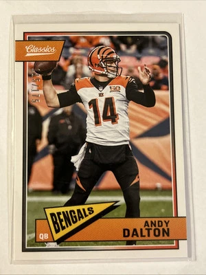 2018 Classic Blue Back #20 Andy Dalton 115/175 - Image 1 of 2