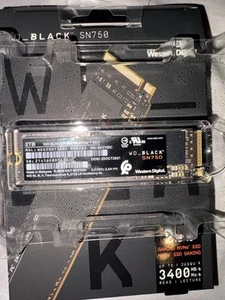 Western Digital SN750 2TB,Internal (WDBRPG0020BNC-WRSN) Solid State Drive - Photo 1/3