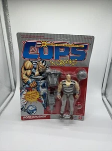 Rock Krusher Escape Convict Cops N Crooks C.O.P.S. 1989 Hasbro New  Unpunched - Picture 1 of 12