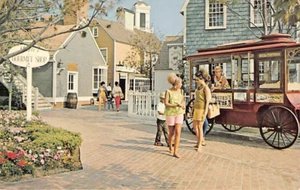 Postcard CA: Whalers Wharf, San Pedro, California, 1960's, Unposted - Picture 1 of 2