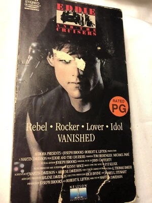 EDDIE AND THE CRUISERS VHS 1960's Rock N Roll Fable Michael Pare Tom Berenger PG - Image 1 of 3