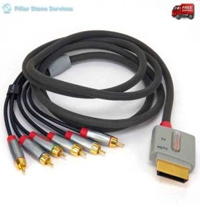 Rocket Fish Gold Plated HD Component Audio/Video Gaming Cable for XBox 360 - Picture 1 of 3