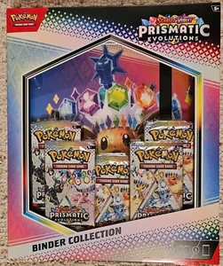 Pokemon TCG Scarlet & Violet: Evoluzioni Prismatiche SV-8.5 Raccoglitore Collezione - Foto 1 di 2