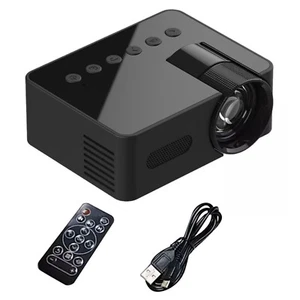 YT100 Mini Projector For Personal Home Theater 1080P HD Wireless Video Equipment - Picture 1 of 12