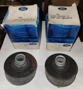 2 NOS FORD D3TZ-1000396-B 1973-1979 F100-F350 TRUCKS FRONT BODY MOUNT BUSHINGS - Picture 1 of 3