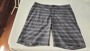 Salt Life Shorts Mens Gray SLX-QD Boardshorts Surf Beach size 38 - Picture 1 of 8