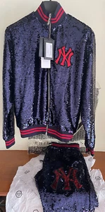 Limited Edition - Philipp Plein x New York Yankees Sequined Tracksuit Set - Picture 1 of 9