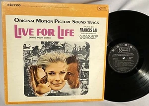 LP SOUNDTRACK Live For Life (ORIG Vinyl, UAS 5165) FRANCIS LAI VG+ - Imagen 1 de 4