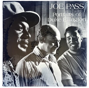 JOE PASS "PORTRAITS OF ELLINGTON" PABLO RECORDS JAZZ GUITAR VINYL LP +SHRINK VG+ - Picture 1 of 2